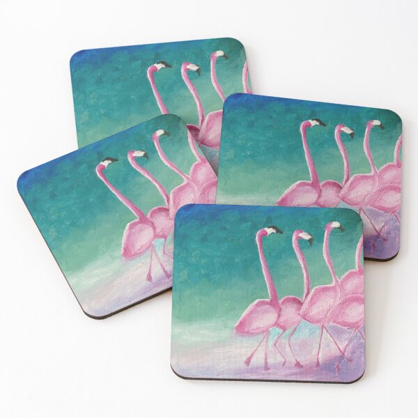 Item preview, Flamingos Afflutter designed and sold by Jeanne Henner.