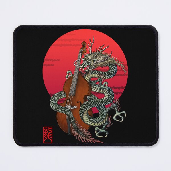 Item preview, Dragon Contrabass Zipped Hoodie designed and sold by melanieqyehb.