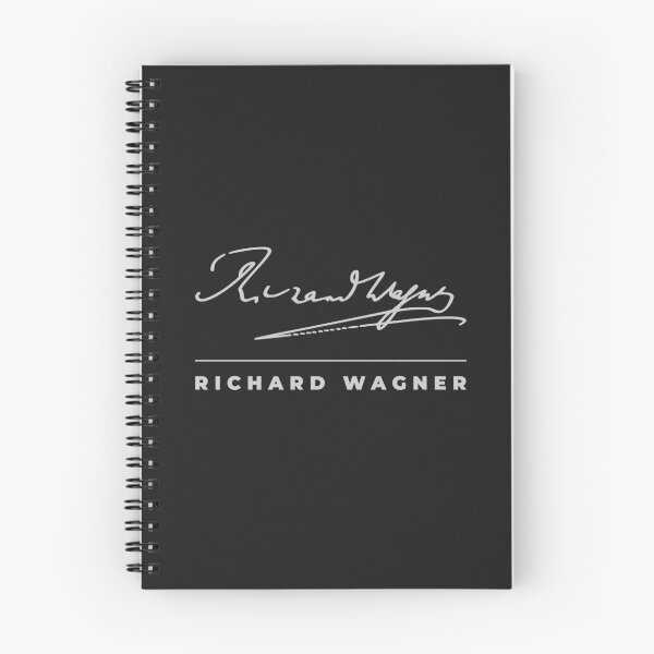 Item preview, Richard Wagner signature t-shirt designed and sold by CMYKStudio.