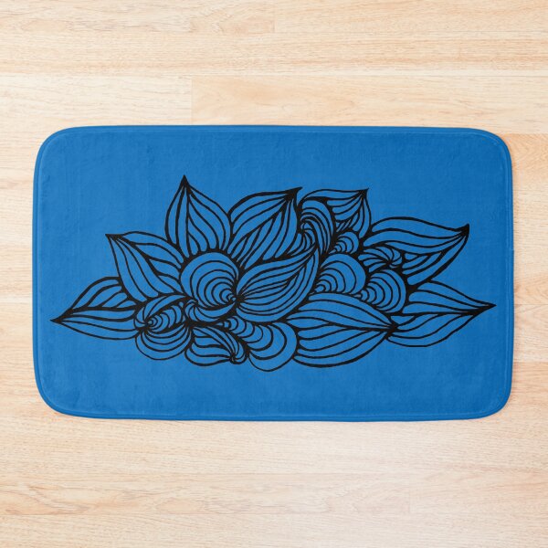 Item preview, Hand drawn abstract floral leave doodle pattern designed and sold by ANU911.