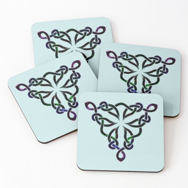 Item preview, Celtic Knotwork Gleaming Triquetra  designed and sold by kernowerno.
