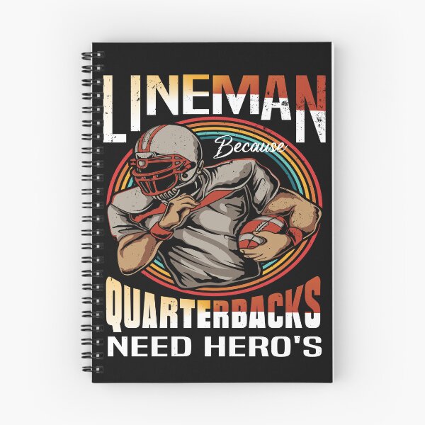Item preview, Lineman Because Quarterbacks Need Heroes - Football Lineman designed and sold by Luvjesus2.