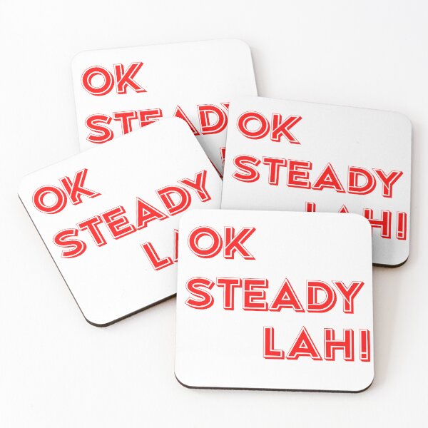 Item preview, Ok Steady Lah Singlish designed and sold by UniqueDesignHub.