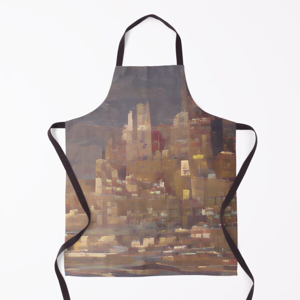 Item preview, Distant City Of Old Digital Graphic Wall Artwork designed and sold by NellVerde.