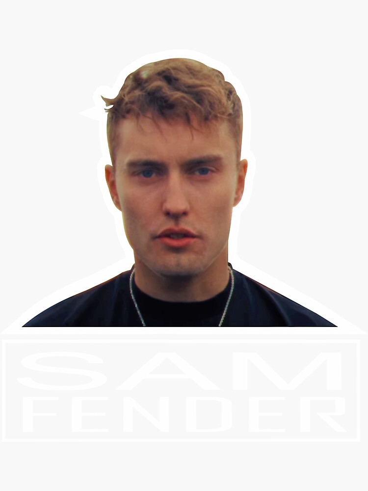 "SAM FENDER " Sticker for Sale by lilacandpoppy Redbubble