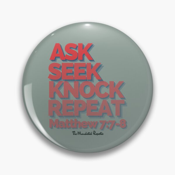 Item preview, Ask Seek, Knock Repeat - Jasper designed and sold by TheReporter1.