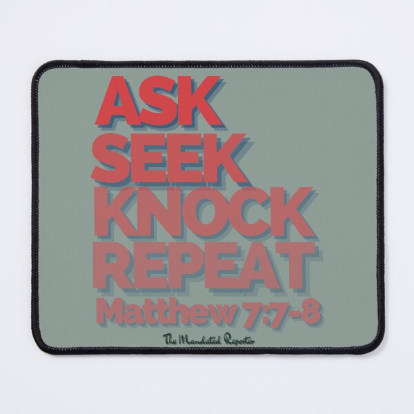 Item preview, Ask Seek, Knock Repeat - Jasper designed and sold by TheReporter1.