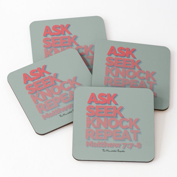 Item preview, Ask Seek, Knock Repeat - Jasper designed and sold by TheReporter1.