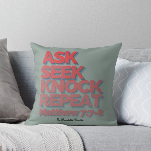 Item preview, Ask Seek, Knock Repeat - Jasper designed and sold by TheReporter1.