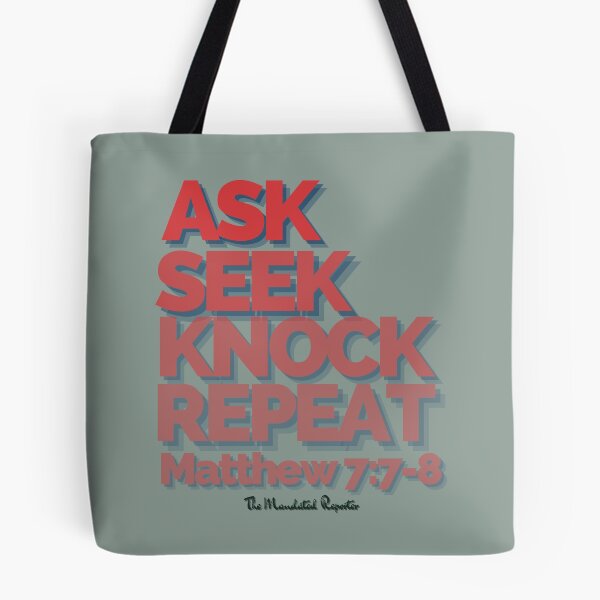 Item preview, Ask Seek, Knock Repeat - Jasper designed and sold by TheReporter1.