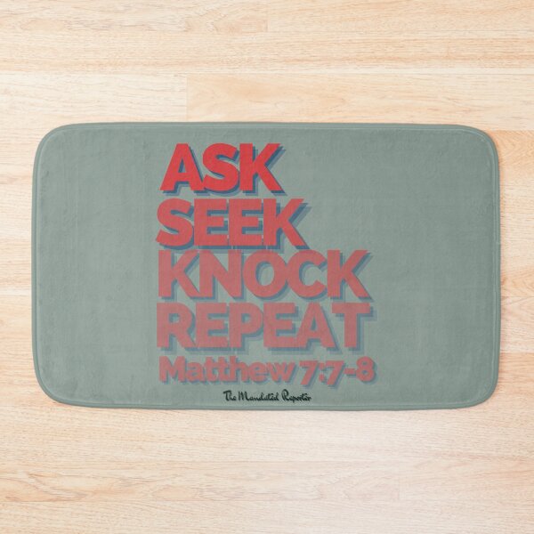 Item preview, Ask Seek, Knock Repeat - Jasper designed and sold by TheReporter1.