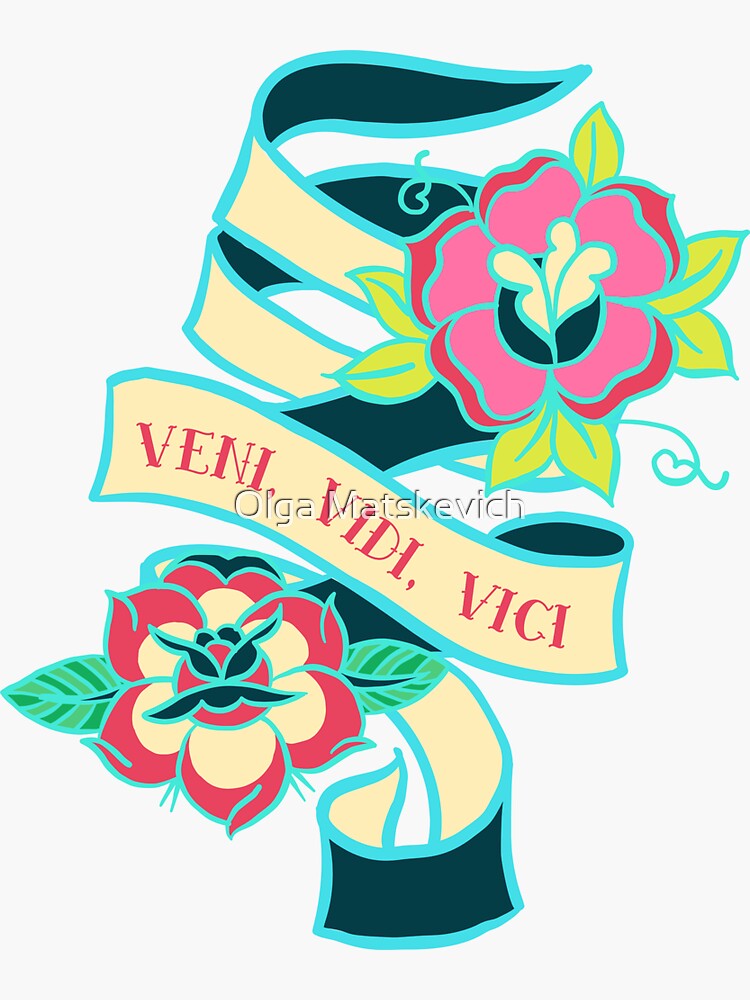 30 Veni Vidi Vici Tattoo Ideas and Designs with Meaning