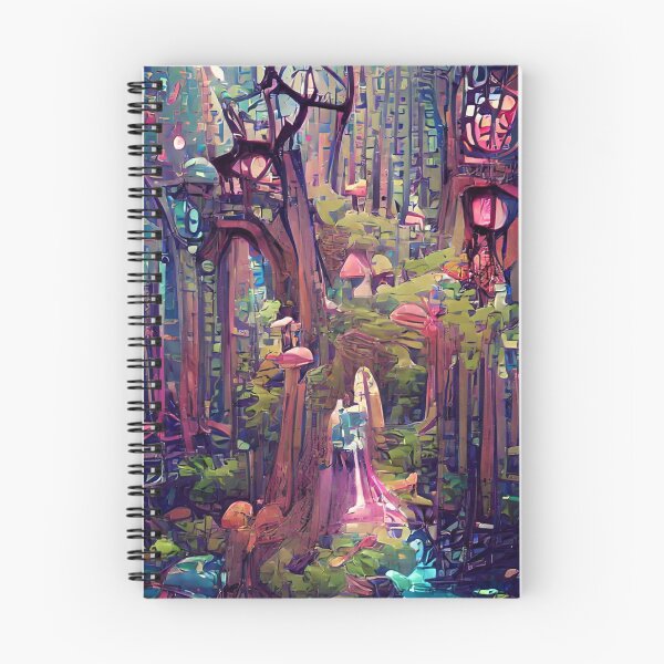 Item preview, Walking in Magical Woodland designed and sold by TatBreeze.