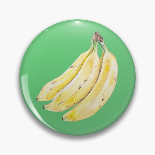 Item preview, Watercolor Fruit Bananas designed and sold by wanderinglaur.