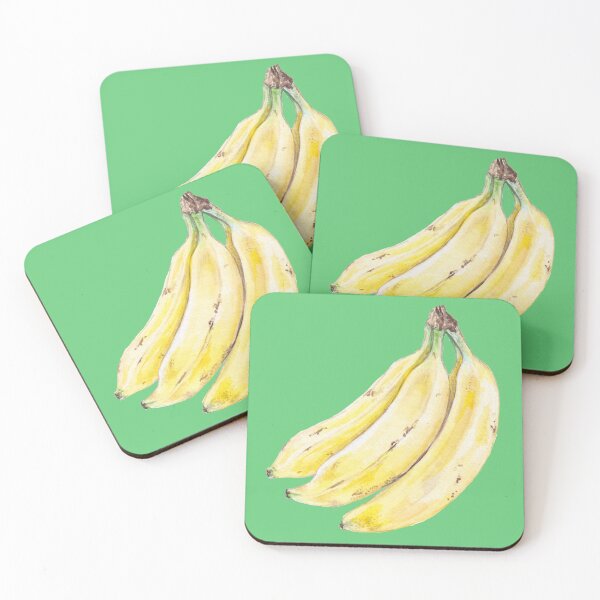 Item preview, Watercolor Fruit Bananas designed and sold by wanderinglaur.