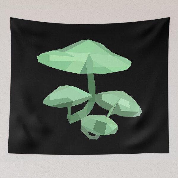 Item preview, Glowing Green Mushrooms designed and sold by Peechowspets.