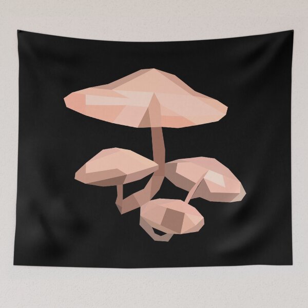 Item preview, Glowing Pink Mushrooms designed and sold by Peechowspets.