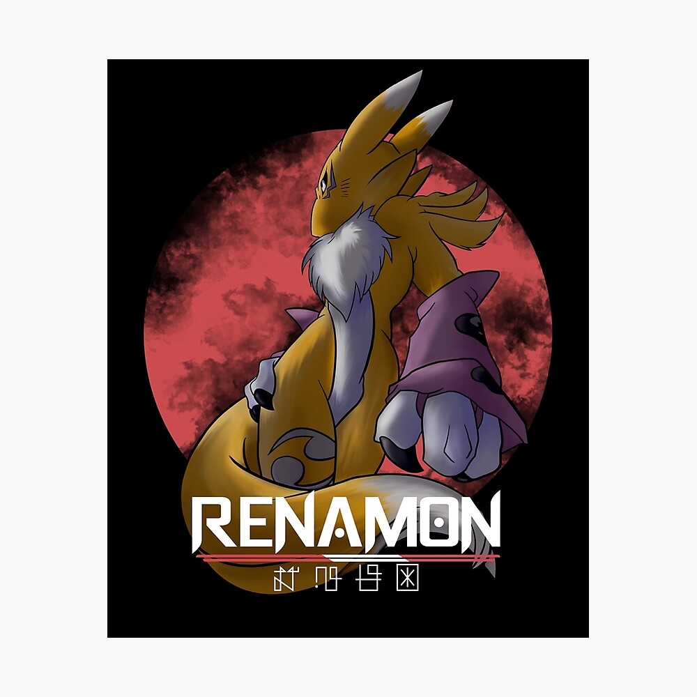 Rookie Renamon Form Classic Japanese | Digimon" Pin for Sale by darkdolz12  | Redbubble