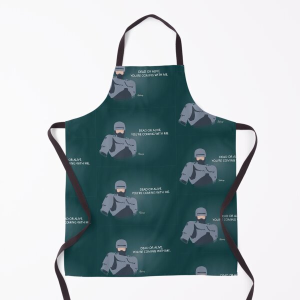 Item preview, Dead or Alive You're Coming With Me - Robot Cop - Minimalist Movie Art - Action Horror Film Quote designed and sold by PopCultArcade.