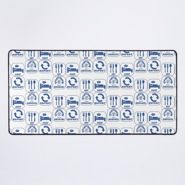 Item preview, Eat Sleep Football Repeat! Rangers Fan Art Work, Football Fan Art  designed and sold by FootyLocker.