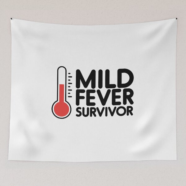 Item preview, Mild Fever Survivor - black designed and sold by NVDesigns.