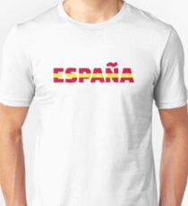 España Spain flag Unisex T-Shirt