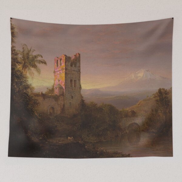 Item preview, a Church by  Chimborazo Volcano - Frederic Edwin  designed and sold by Vintage Designs +.