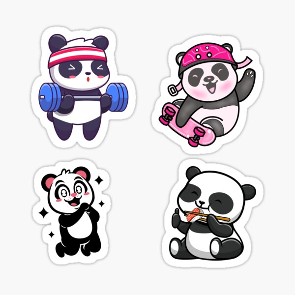 Cute kawaii korean Stickers Pack Sticker for Sale by Artistusha