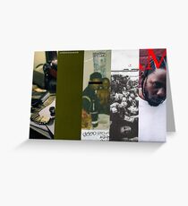 Kendrick lamar Greeting Card