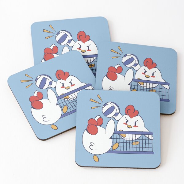 Item preview, Roosters volleyball design designed and sold by Palteeshop.