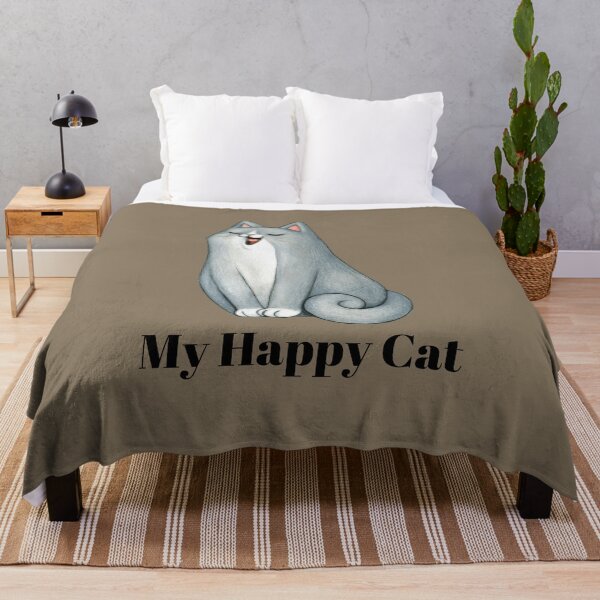 Item preview, My Happy Cat designed and sold by MerchGiants.