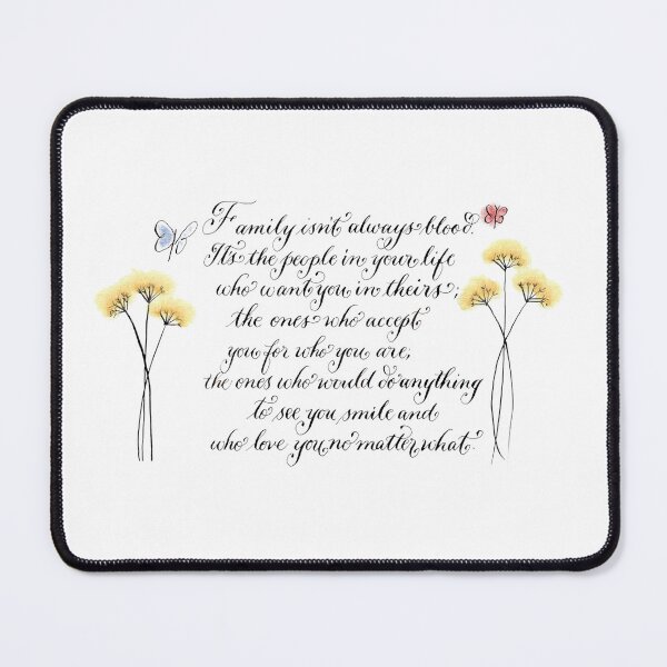 Item preview, Family isn't always blood designed and sold by Melissa Renee.