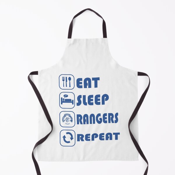 Item preview, Eat Sleep Football Repeat! Rangers Fan Art Work, Football Fan Gift designed and sold by FootyLocker.