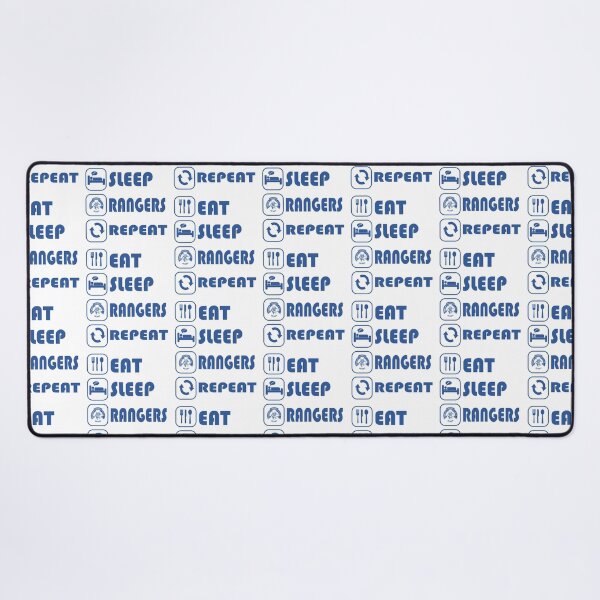 Item preview, Eat Sleep Football Repeat! Rangers Fan Art Work, Football Fan Gift  designed and sold by FootyLocker.