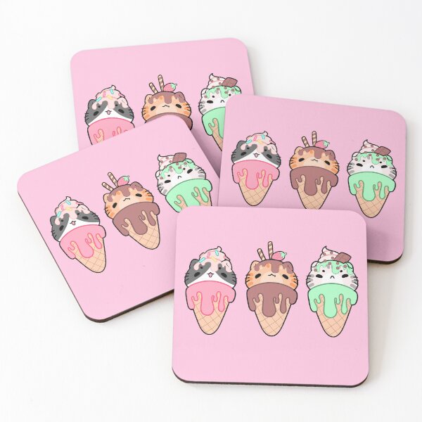 Item preview, Kitten Ice Creams designed and sold by NorikoHayashi.