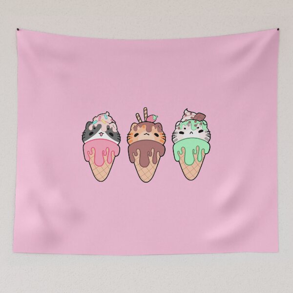 Item preview, Kitten Ice Creams designed and sold by NorikoHayashi.