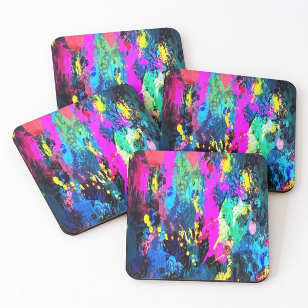 Item preview, Color splash canvas designed and sold by zedvonzee.
