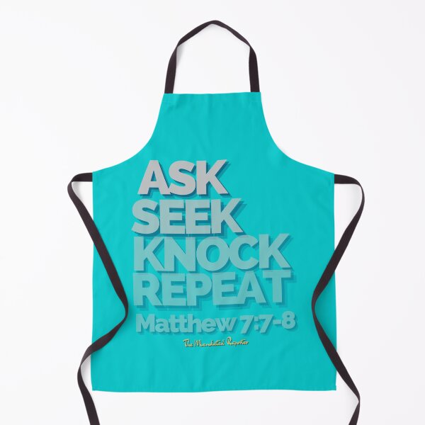 Item preview, Ask Seek, Knock Repeat - Turquoise Stone designed and sold by TheReporter1.
