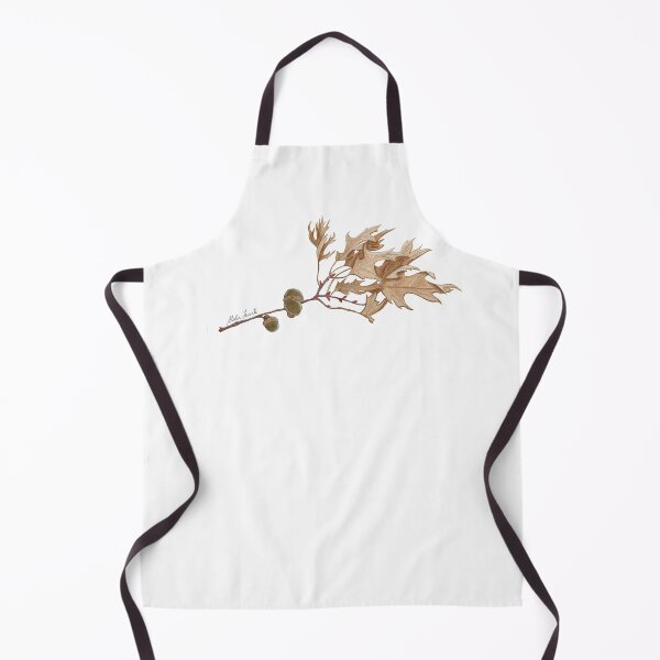 Item preview, Illustration of red oak branch - Quercus Rubra with acorns in watercolor designed and sold by Malu-Iriarte.