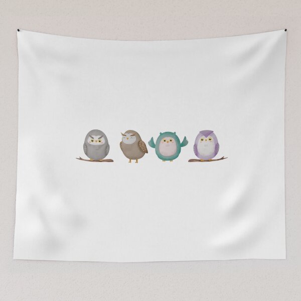 Item preview, chouette rayée designed and sold by JimmyJD.