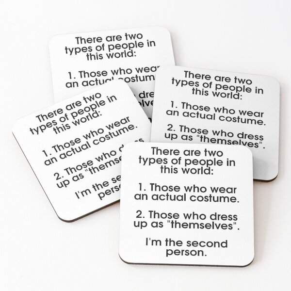 Item preview, Funny Halloween There Are 2 Types of People Joke designed and sold by SarahJisri.