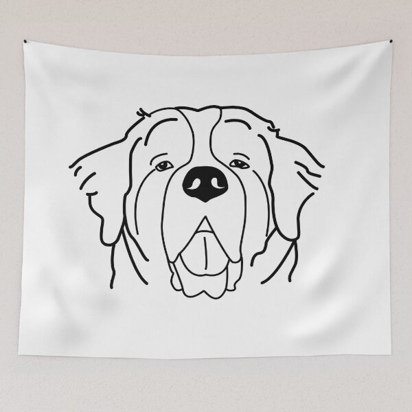 Artikelvorschau, bernhardiner entworfen und verkauft von dog-shirt.