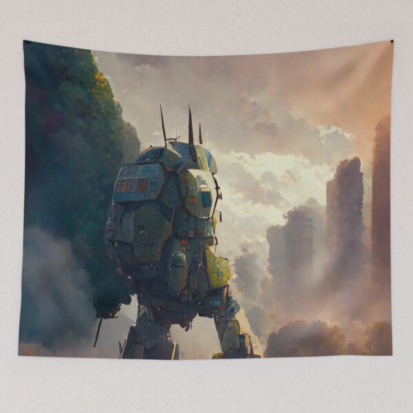 Item preview, Mecha #32 designed and sold by FantasyAI.
