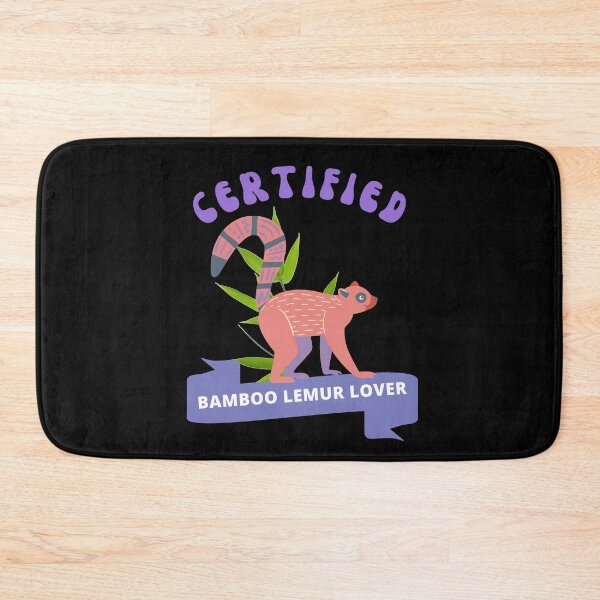 Item preview, Certified Bamboo Lemur Lover designed and sold by GasconyPassion.