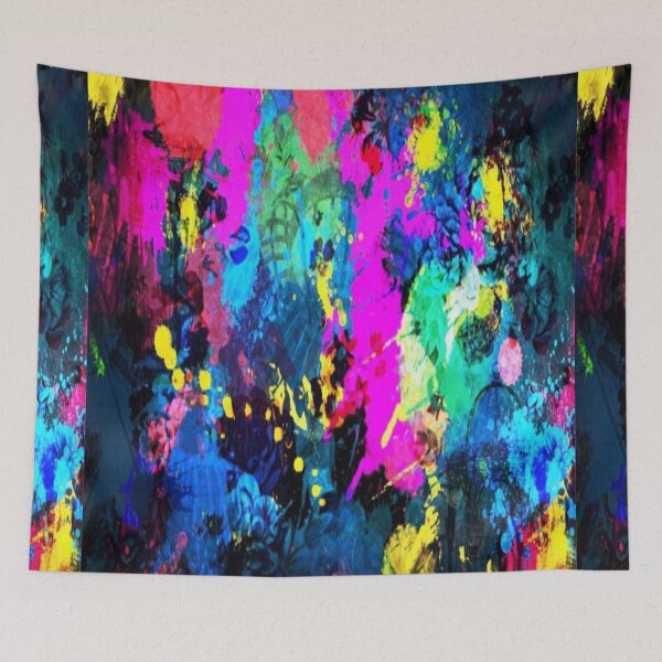 Item preview, Color splash canvas designed and sold by zedvonzee.