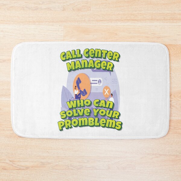 Item preview, Call Center Manager Who Can Solve Your Promblems designed and sold by GoodVibesWX9.