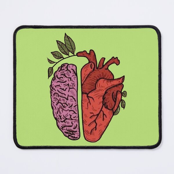 Item preview, fusion of the heart and brain designed and sold by si3iy.