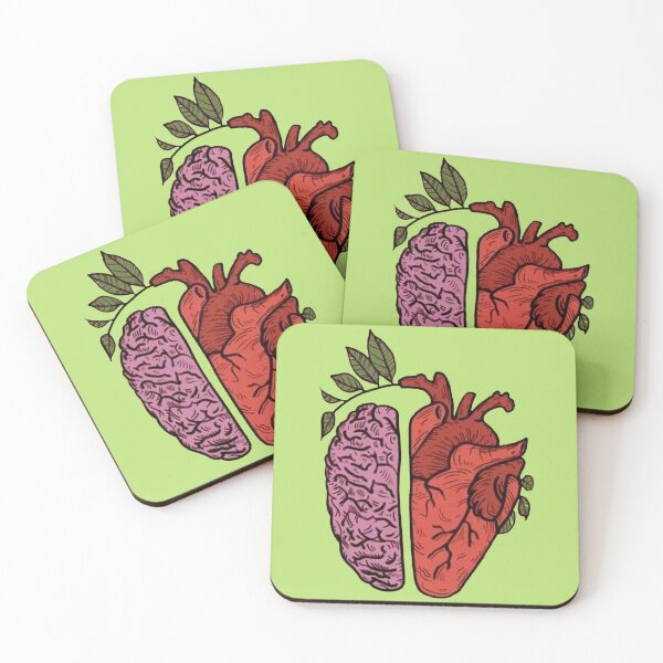 Item preview, fusion of the heart and brain designed and sold by si3iy.