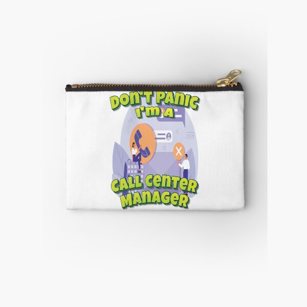 Item preview, Don't Panic I'm A Call Center Manager designed and sold by GoodVibesWX9.