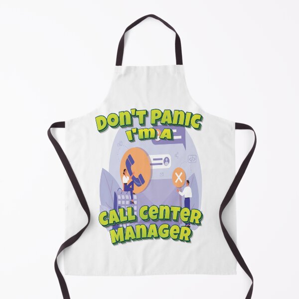 Item preview, Don't Panic I'm A Call Center Manager designed and sold by GoodVibesWX9.